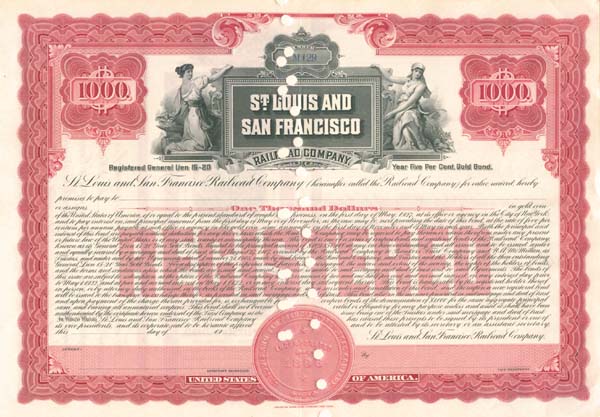 St. Louis and San Francisco Railroad Co. - Bond